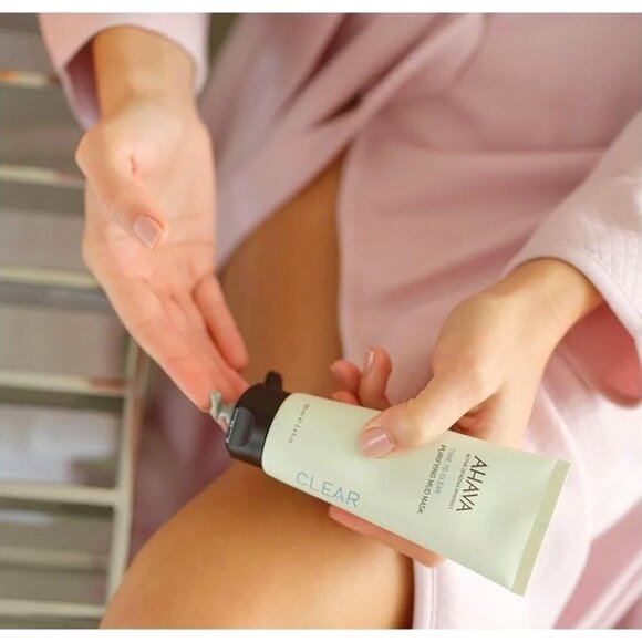 AHAVA Purifying Mud Mask – Dead Sea Minerals Deep Cleanse for Sensitive Skin - Picture 7 of 13